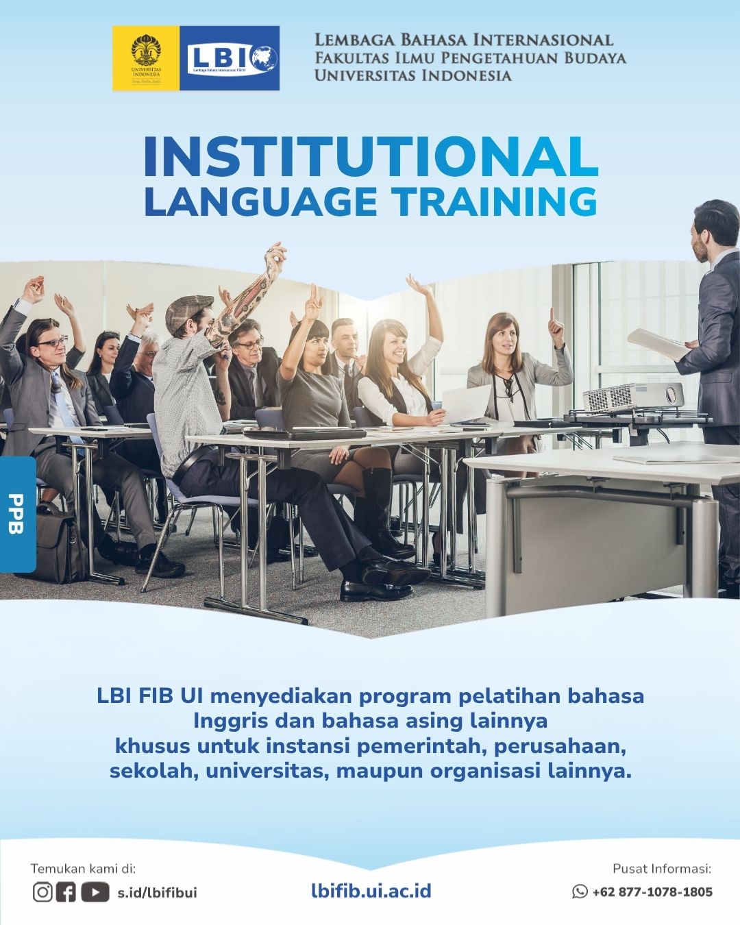 Institutional Training Program